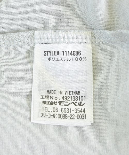 Montbell เสื้อยืด/เสื้อท็อปส์