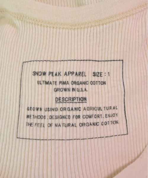 snow peak Tank tops
