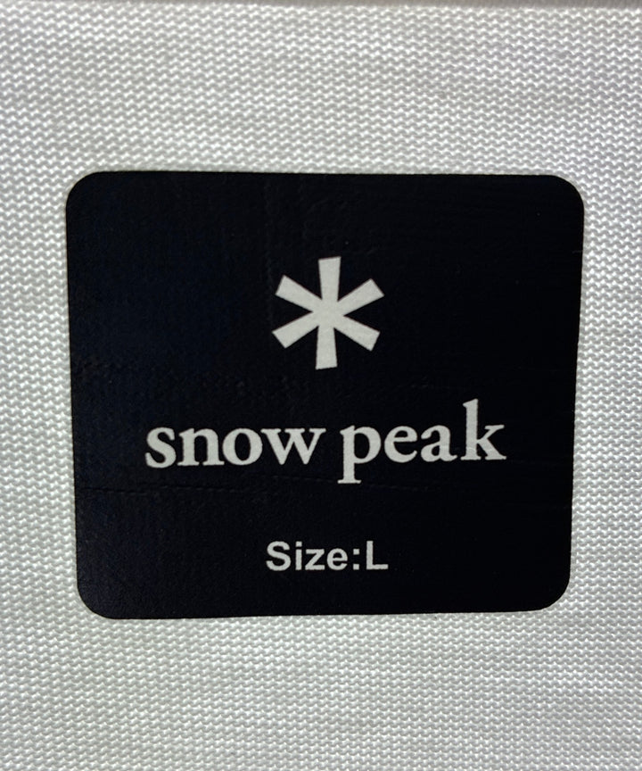 snow peak เสื้อยืด/เสื้อท็อปส์