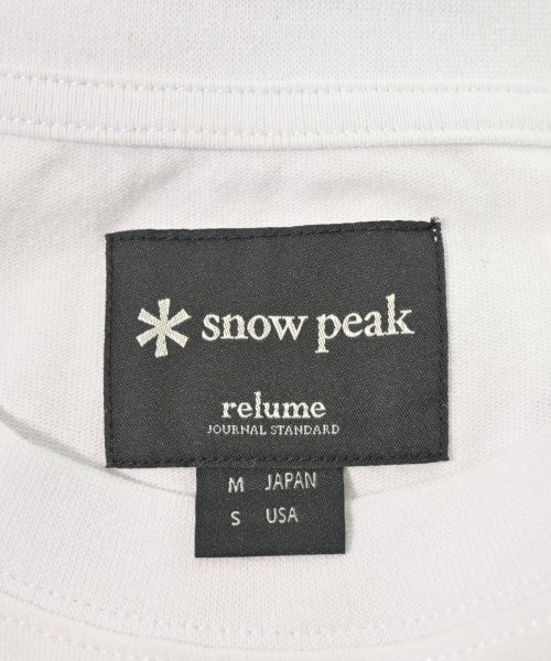 snow peak เสื้อยืด/เสื้อท็อปส์