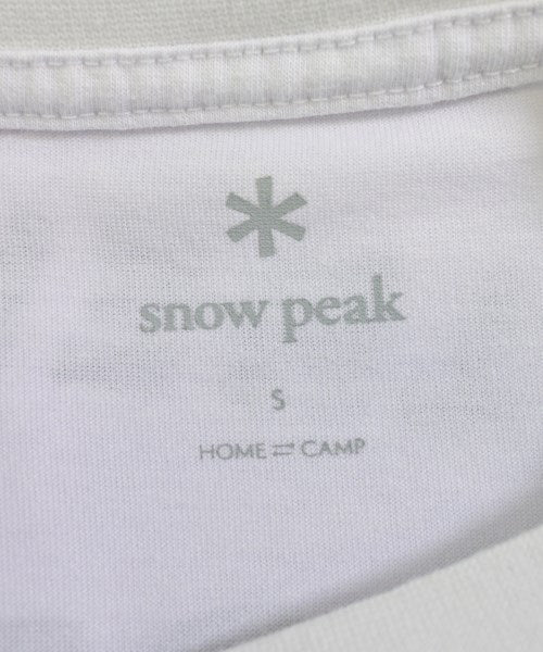 snow peak เสื้อยืด/เสื้อท็อปส์