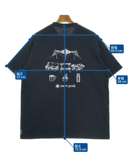 snow peak เสื้อยืด/เสื้อท็อปส์