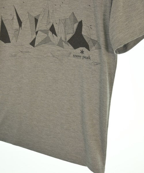 snow peak เสื้อยืด/เสื้อท็อปส์