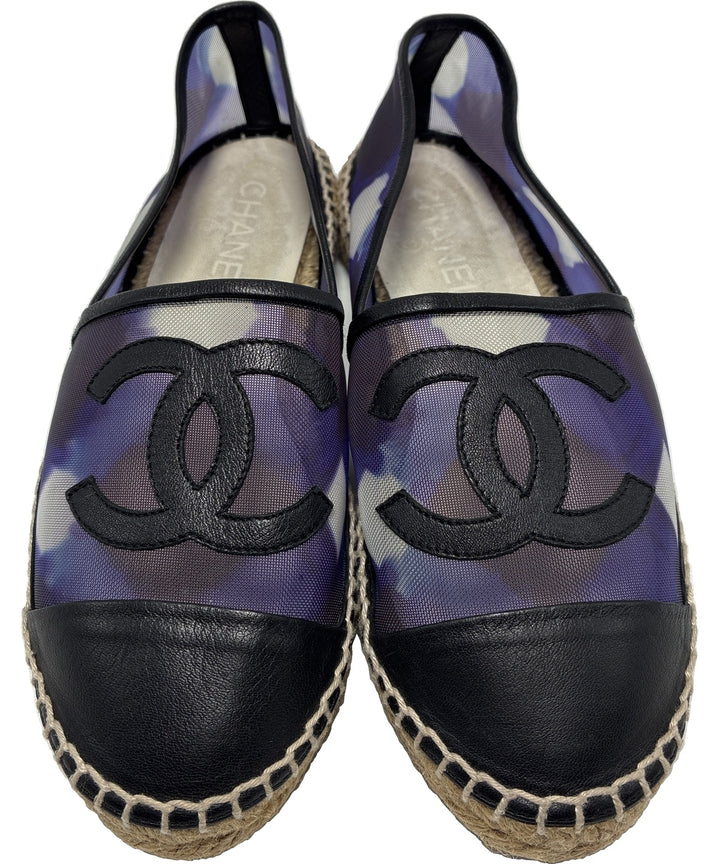 CHANEL รองเท้าพื้นเชือกสาน