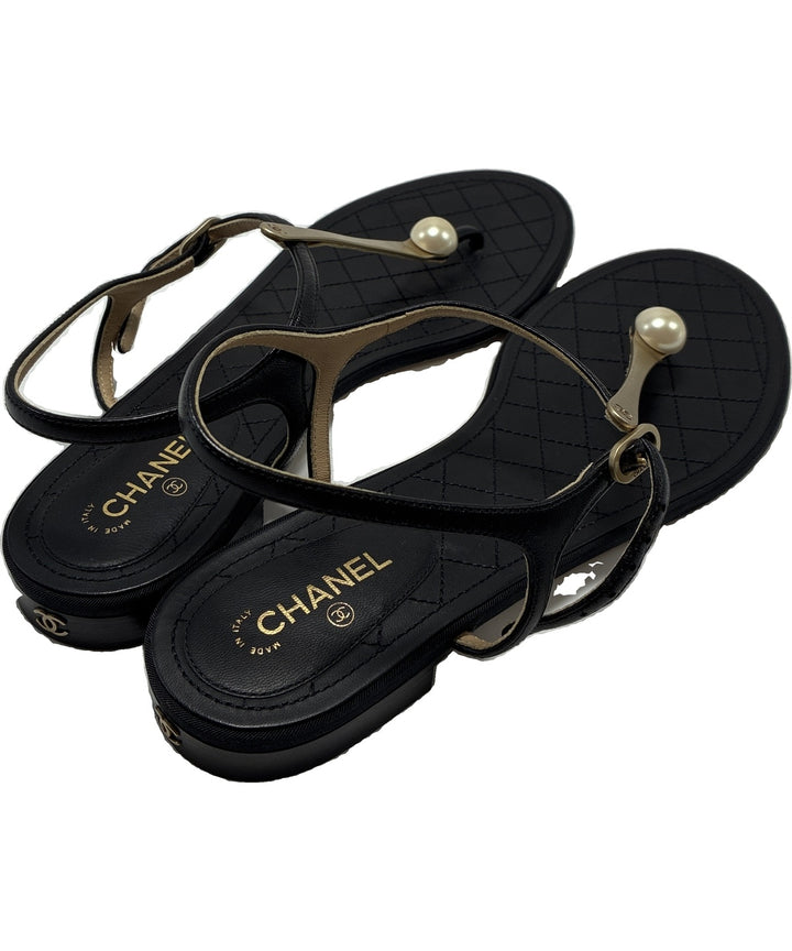 CHANEL รองเท้าแตะ