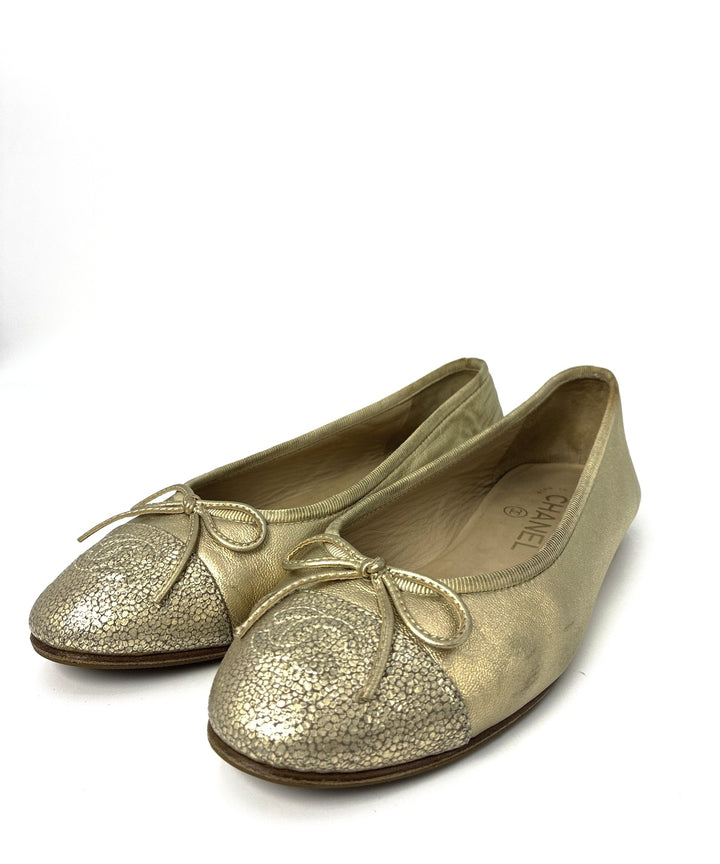 CHANEL รองเท้าบัลเล่ต์/รองเท้าโอเปร่า