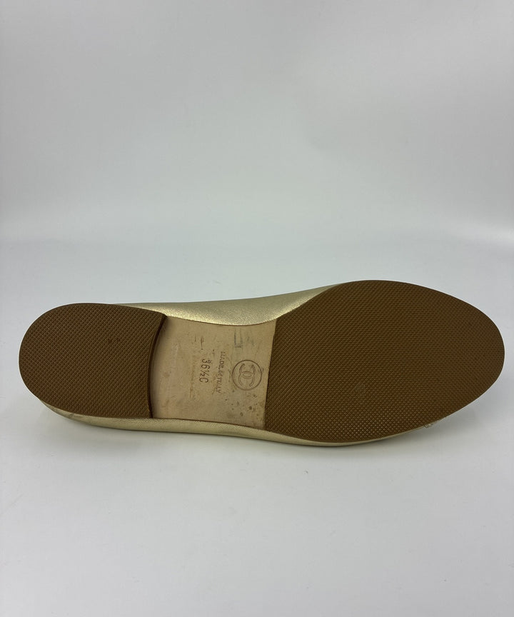 CHANEL รองเท้าบัลเล่ต์/รองเท้าโอเปร่า