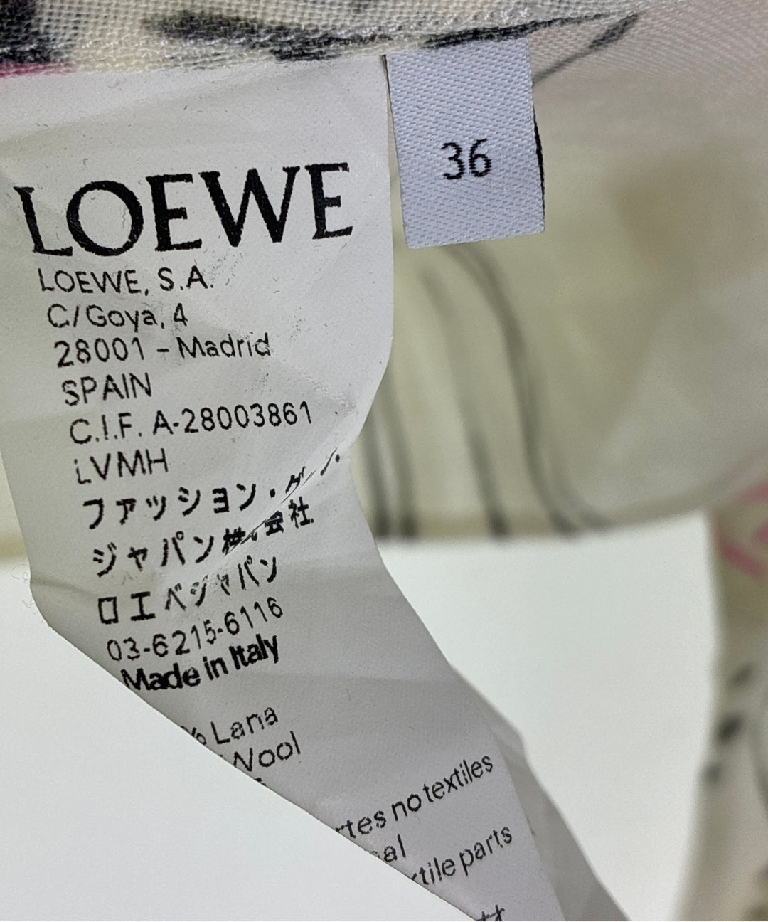 LOEWE เสื้อสตรี