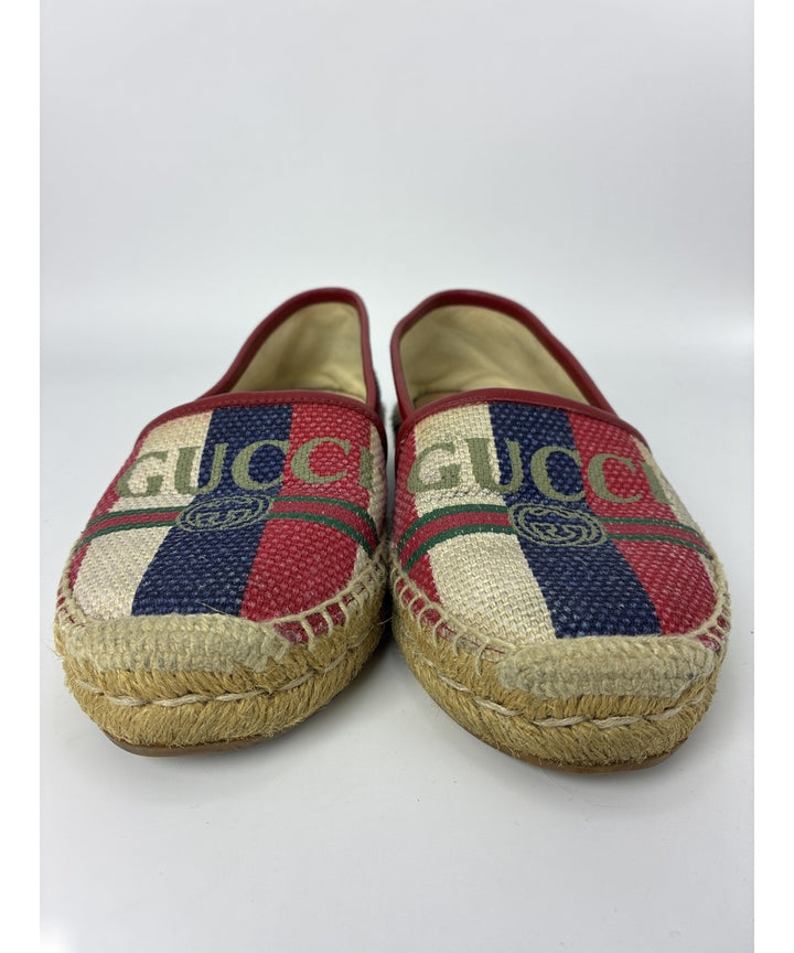 GUCCI รองเท้าพื้นเชือกสาน