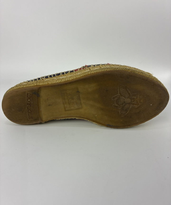 GUCCI รองเท้าพื้นเชือกสาน