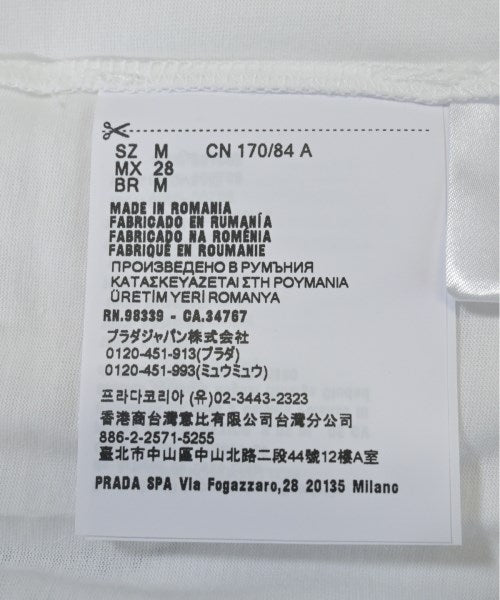 PRADA เสื้อยืด/เสื้อท็อปส์