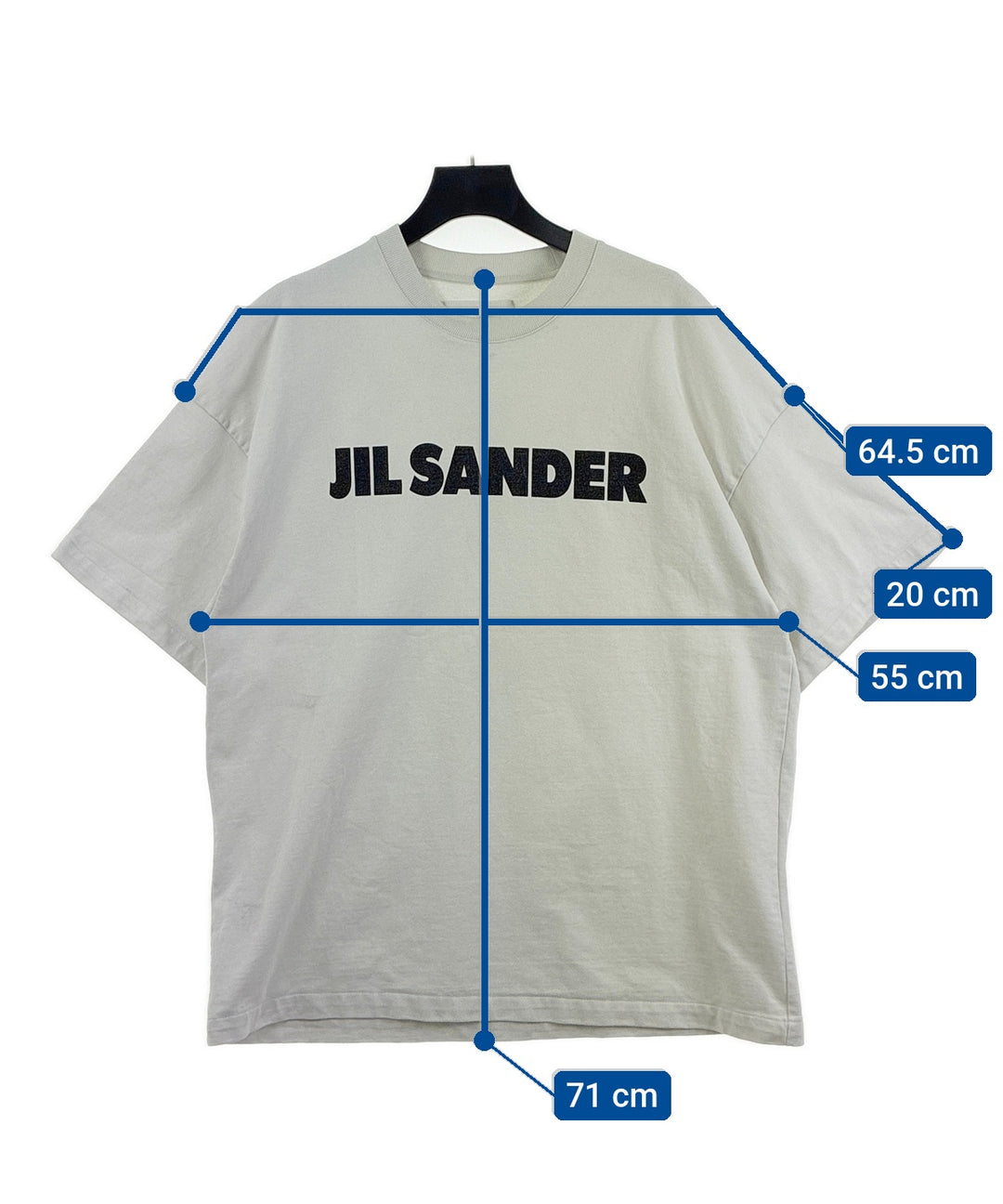 JIL SANDER เสื้อยืด/เสื้อท็อปส์
