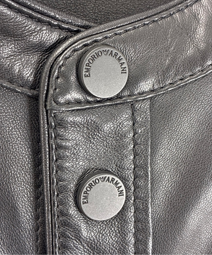 EMPORIO ARMANI แจ็คเก็ตไรเดอร์