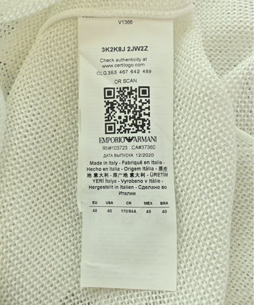 EMPORIO ARMANI เสื้อยืด/เสื้อท็อปส์