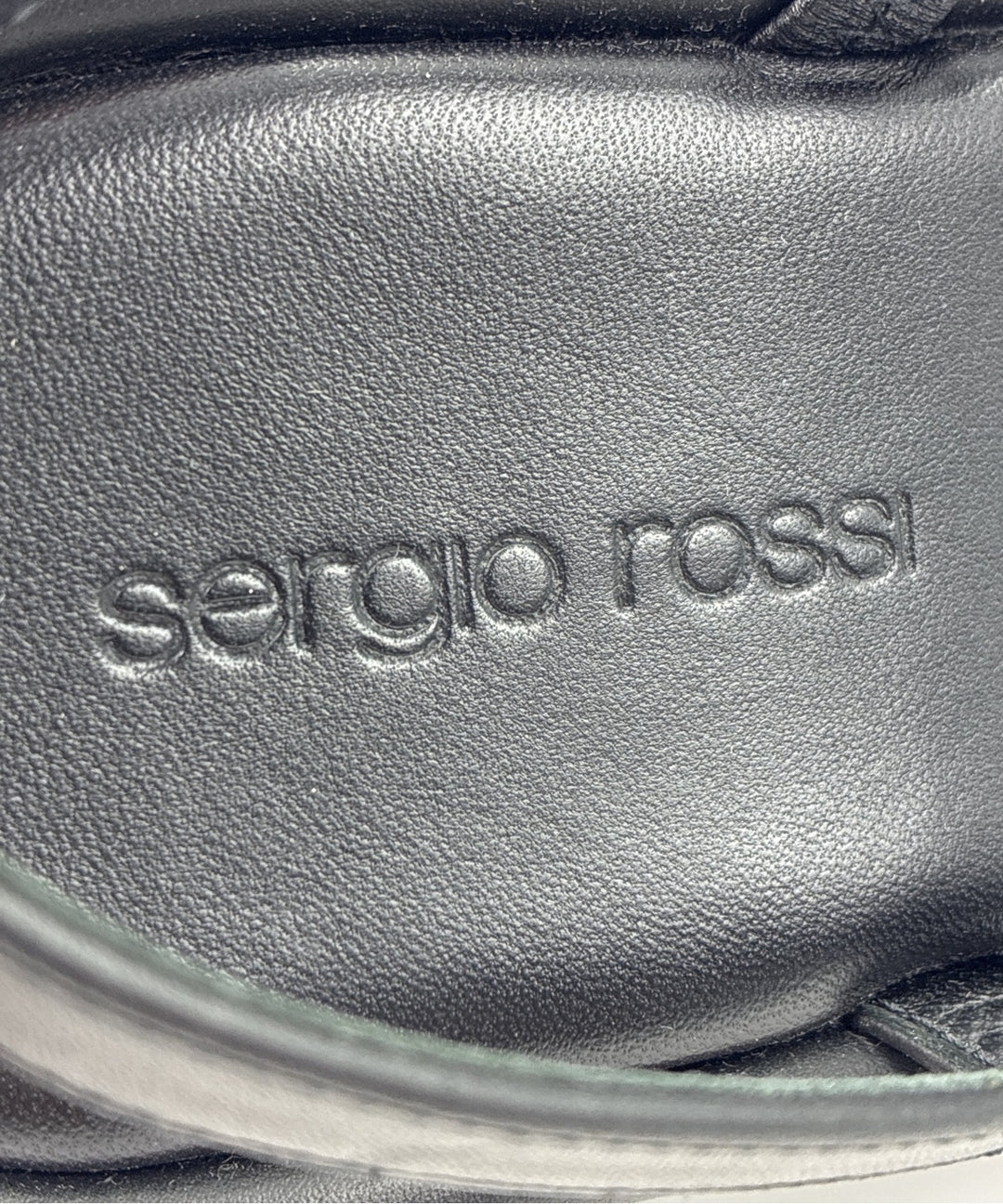 Sergio rossi รองเท้าแตะ