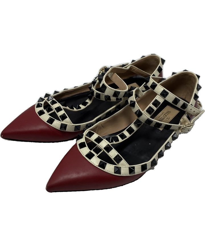 VALENTINO GARAVANI รองเท้าบัลเล่ต์/รองเท้าโอเปร่า