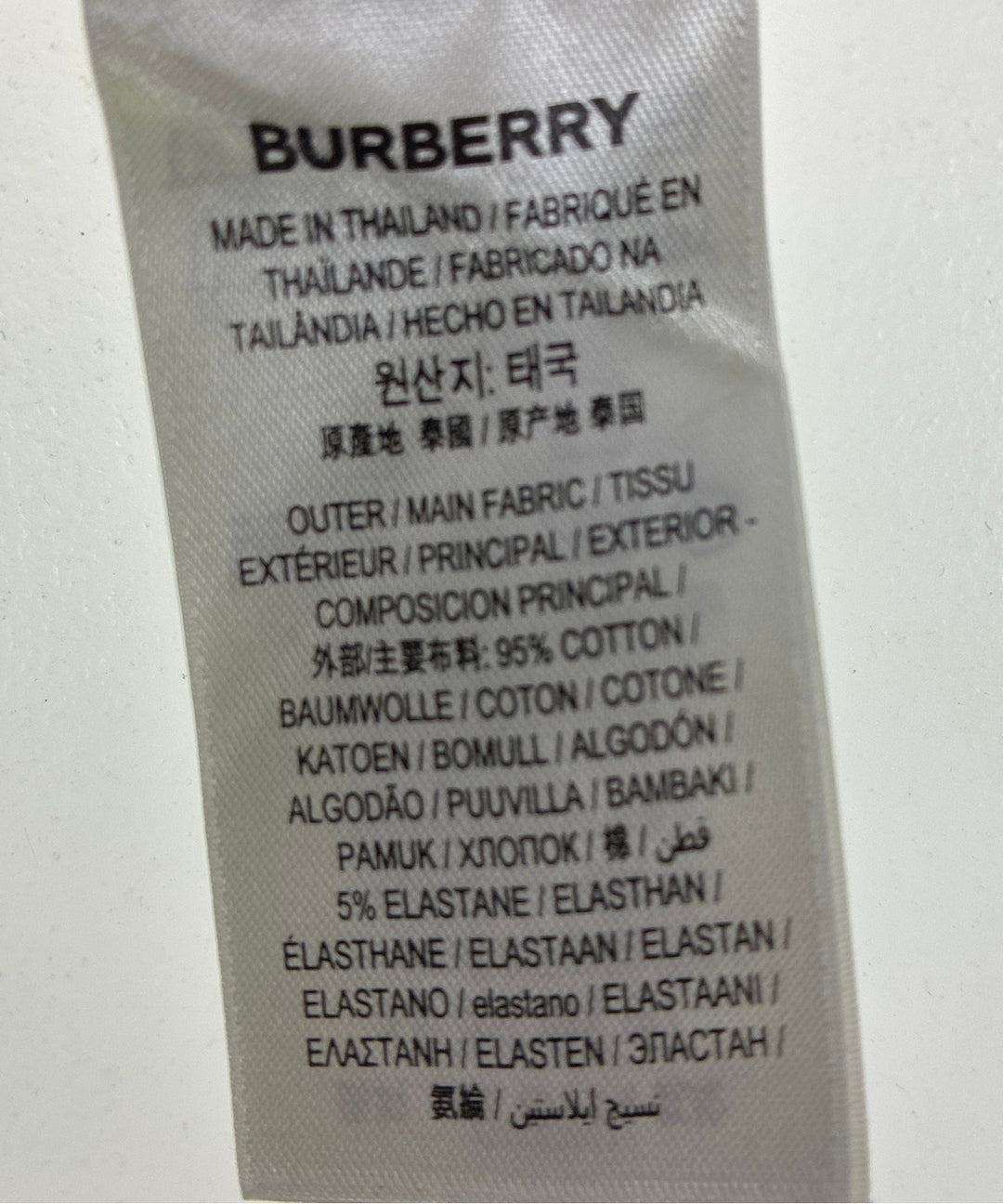 BURBERRY เสื้อเชิ้ต