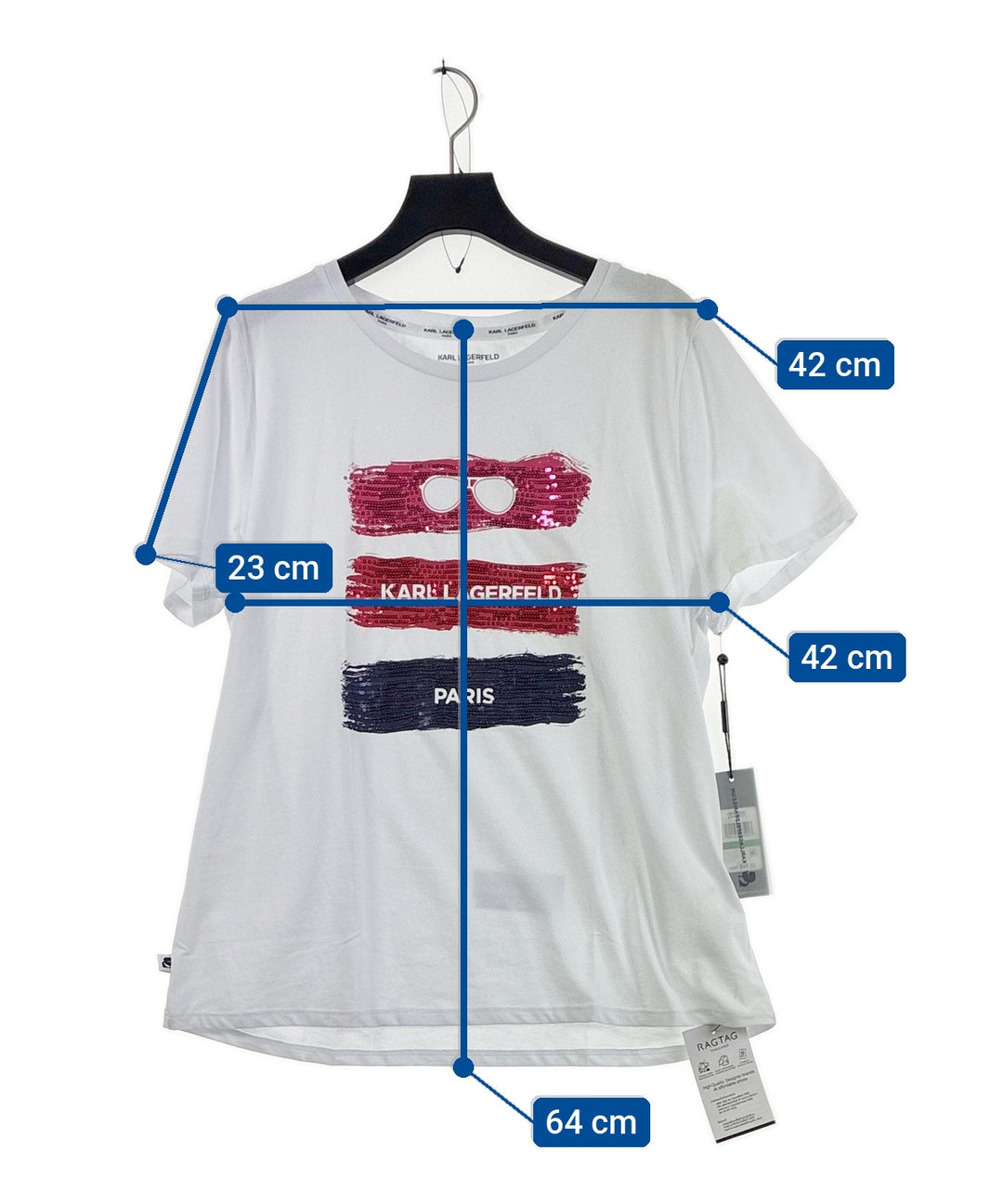 KARL LAGERFELD เสื้อยืด/เสื้อท็อปส์