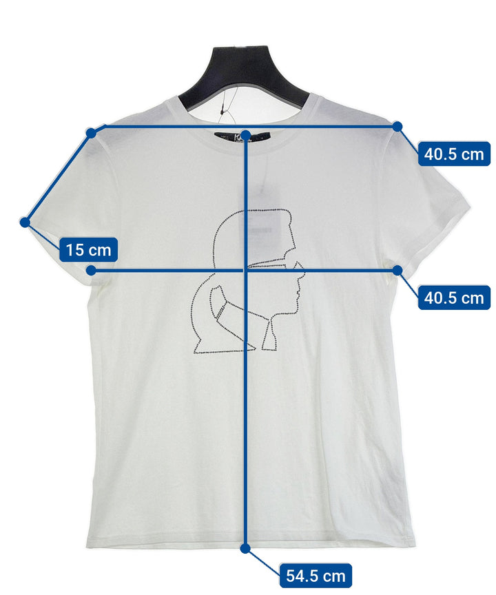 KARL LAGERFELD เสื้อยืด/เสื้อท็อปส์