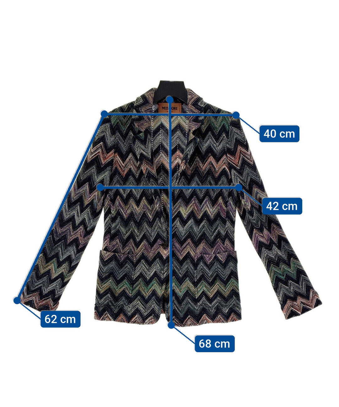 MISSONI แจ็คเก็ตลำลอง