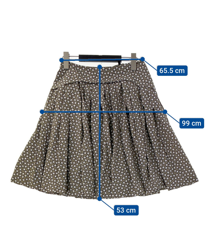 PAULE KA กระโปรงยาวถึงเข่า