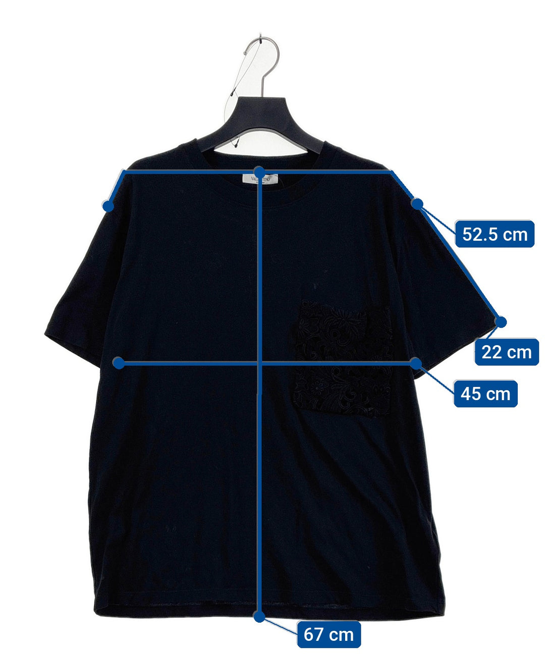 VALENTINO เสื้อยืด/เสื้อท็อปส์