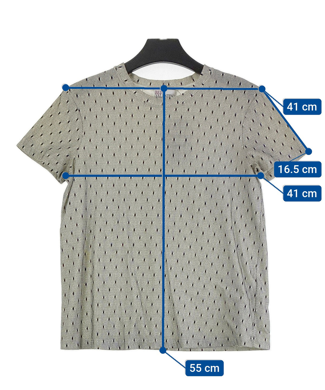 RED VALENTINO เสื้อยืด/เสื้อท็อปส์