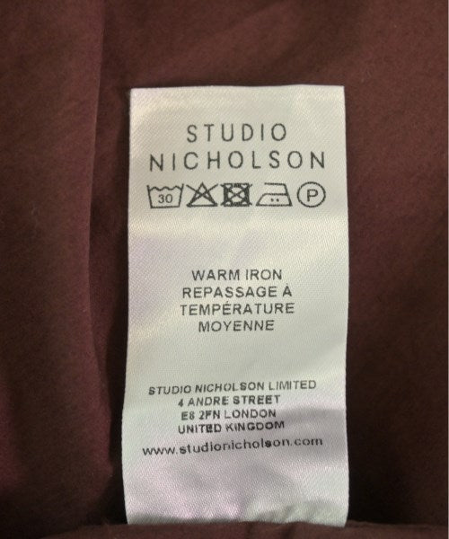 STUDIO NICHOLSON เสื้อลำลอง