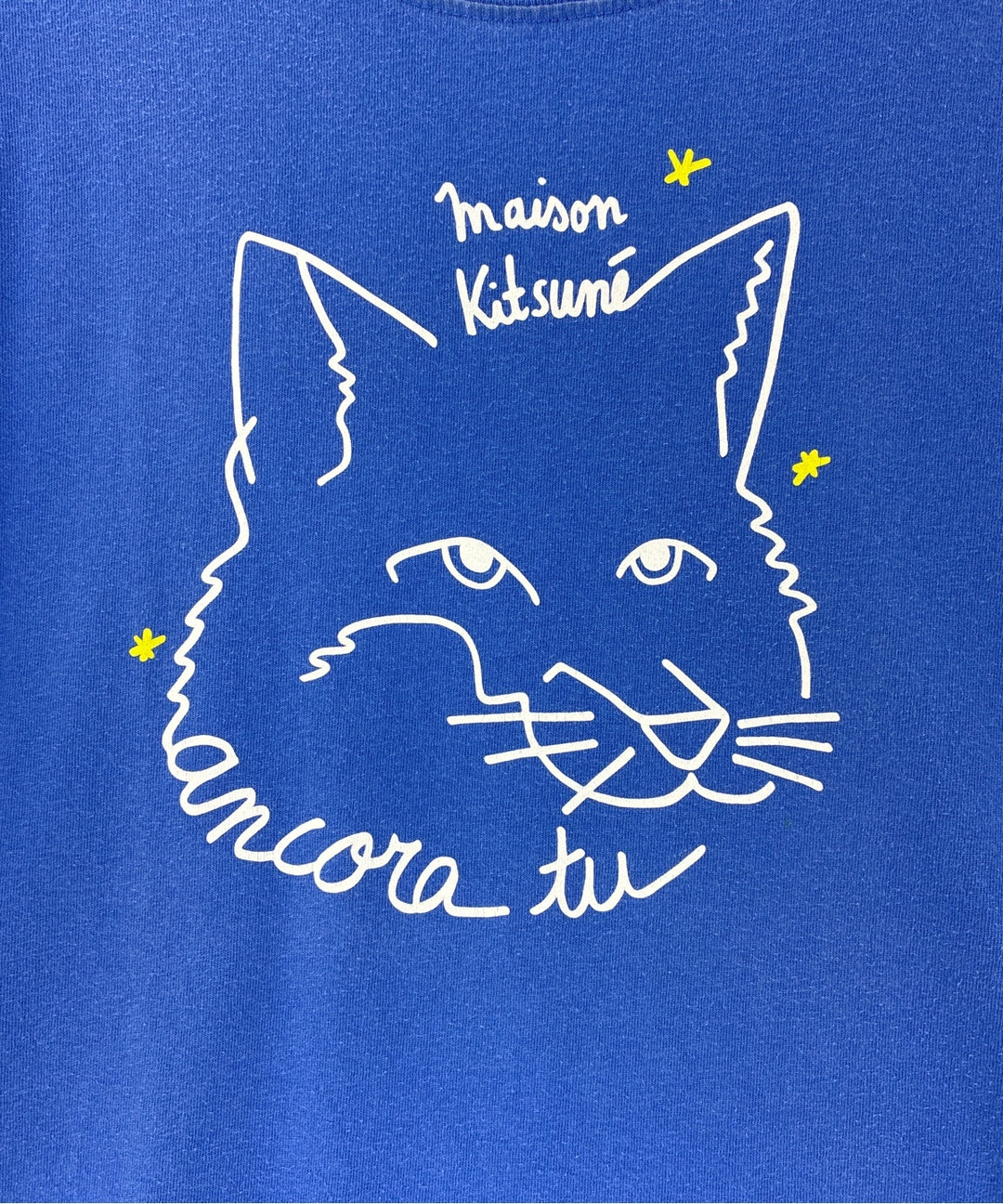 MAISON KITSUNE เสื้อยืด/เสื้อท็อปส์