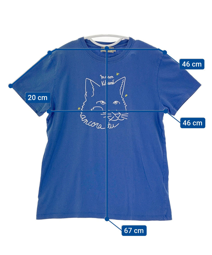 MAISON KITSUNE เสื้อยืด/เสื้อท็อปส์