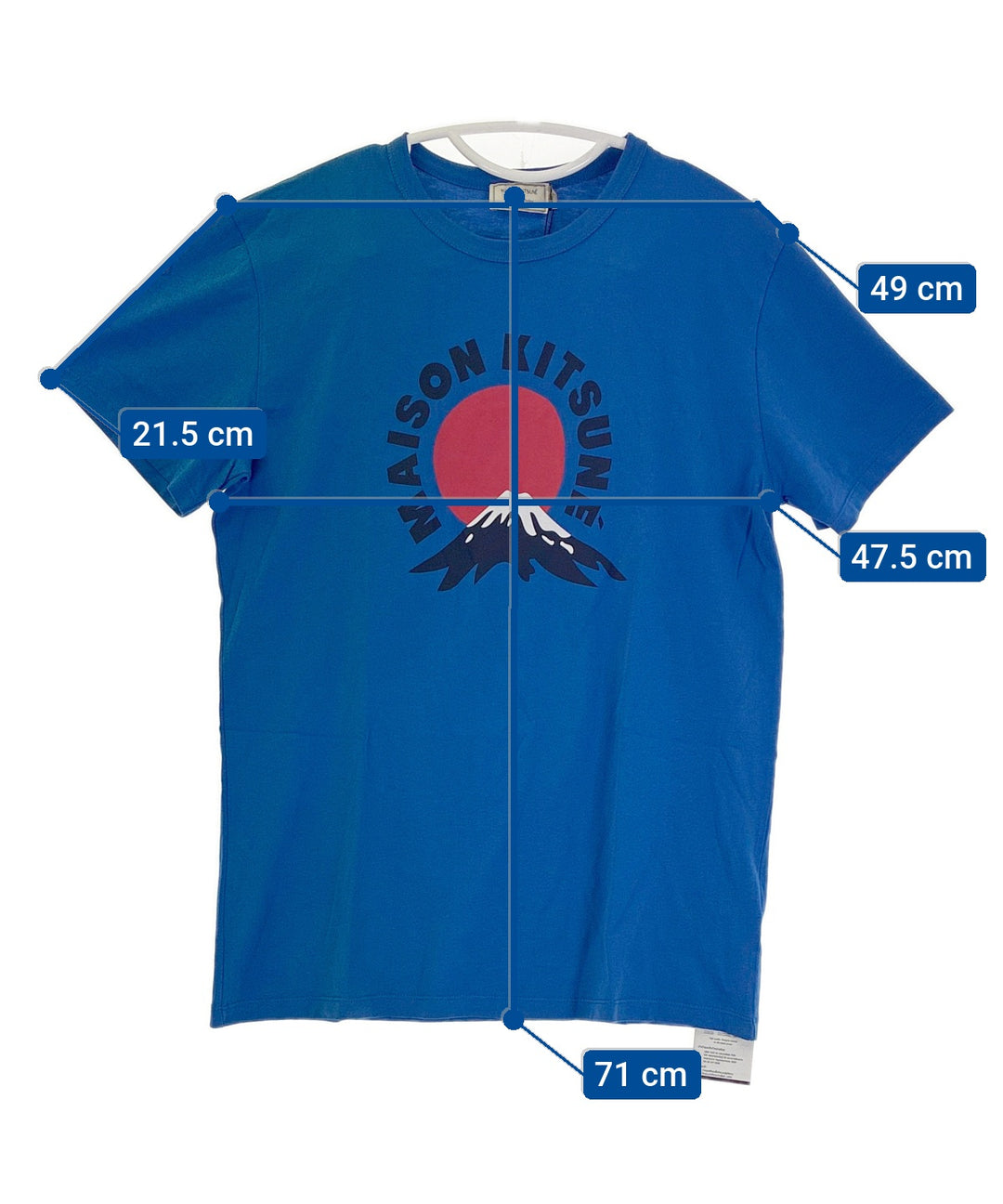 MAISON KITSUNE เสื้อยืด/เสื้อท็อปส์