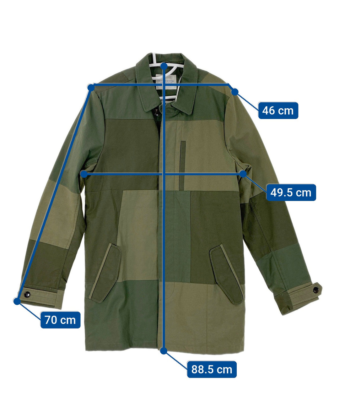 SCOTCH&SODA แจ็คเก็ตลำลอง