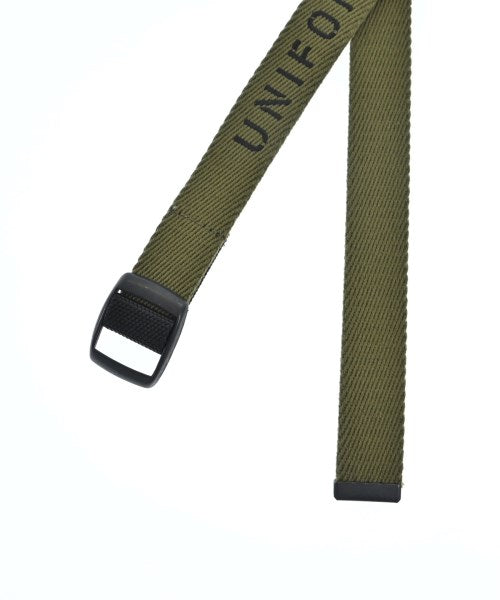 uniform experiment Belts