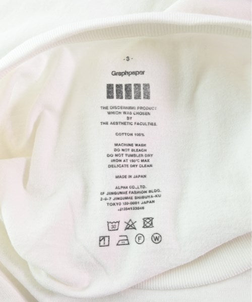 Graphpaper เสื้อยืด/เสื้อท็อปส์