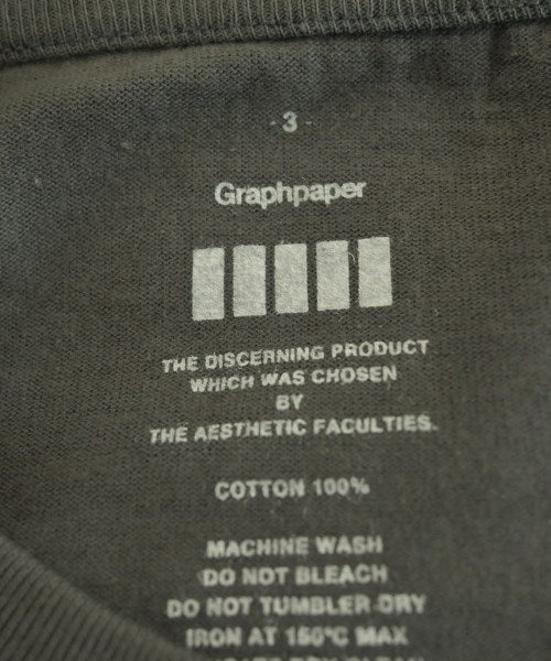 Graphpaper เสื้อยืด/เสื้อท็อปส์