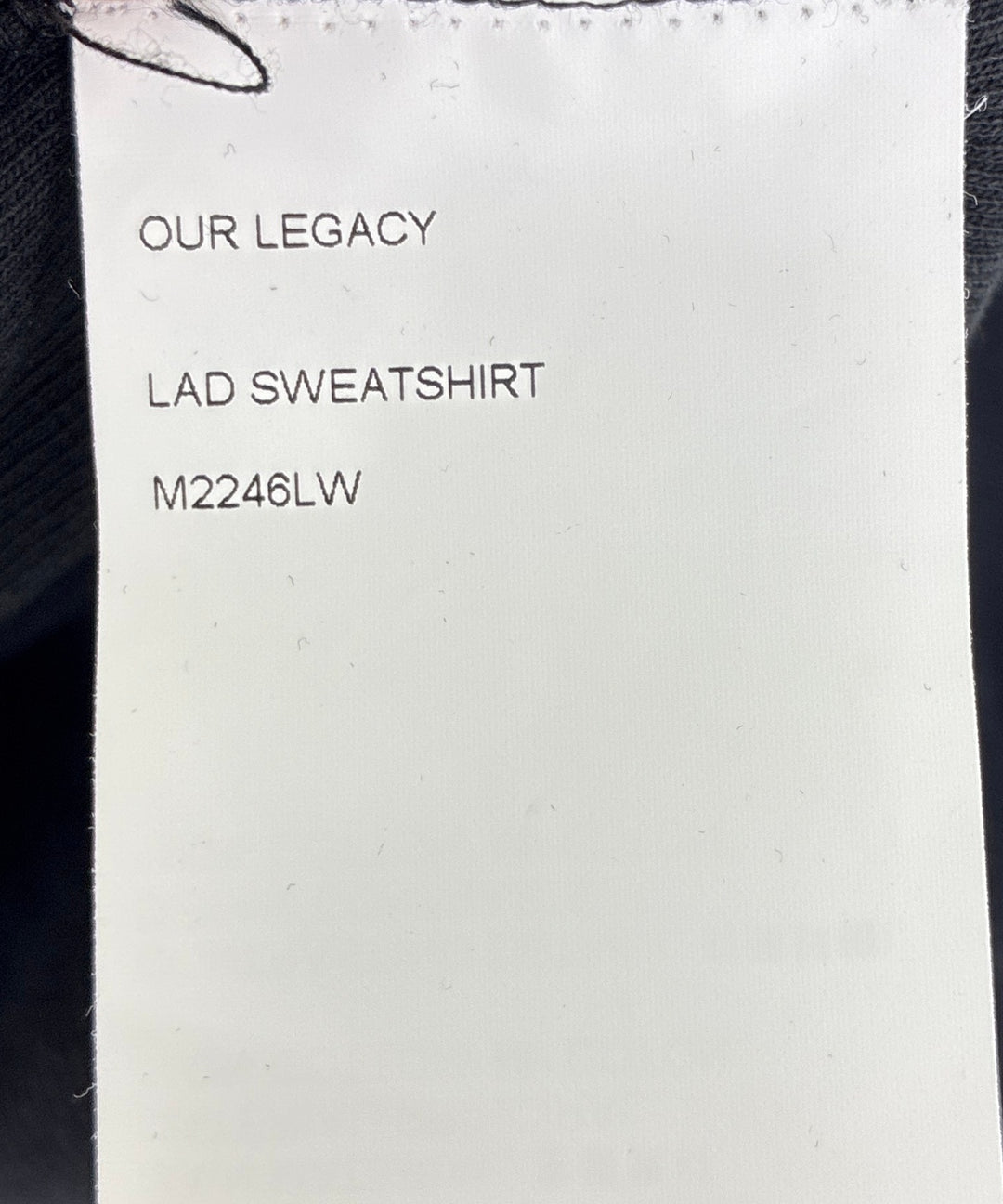 OUR LEGACY เสื้อสเวตเตอร์