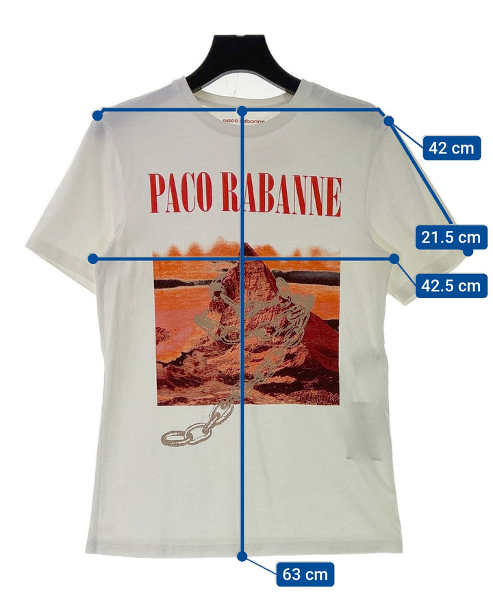 Paco Rabanne เสื้อยืด/เสื้อท็อปส์