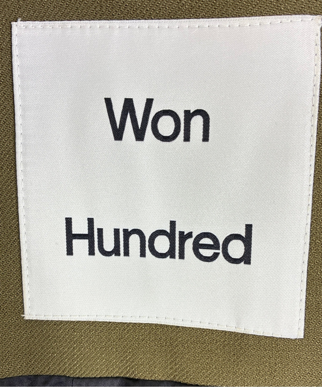 WON HUNDRED แจ็คเก็ตลำลอง