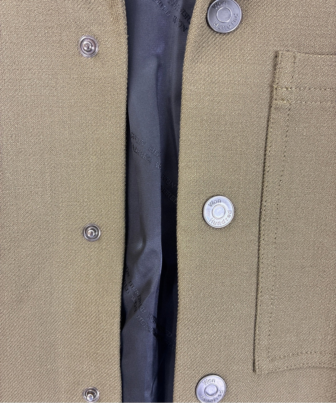 WON HUNDRED แจ็คเก็ตลำลอง