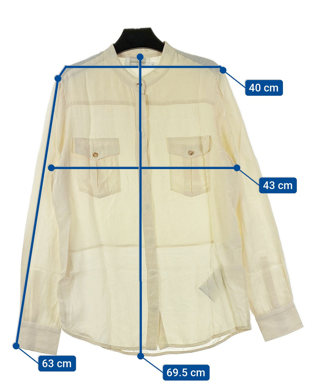 ZIMMERMANN เสื้อเชิ้ตทางการ