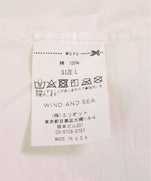 WIND AND SEA เสื้อยืด/เสื้อท็อปส์