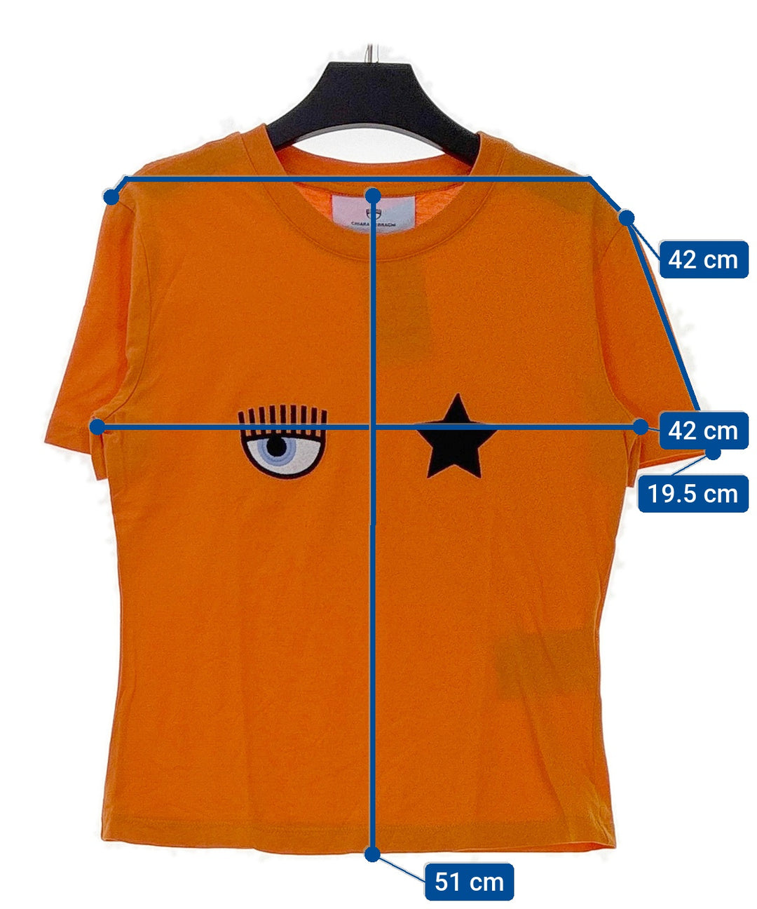 Chiara Ferragni เสื้อยืด/เสื้อท็อปส์