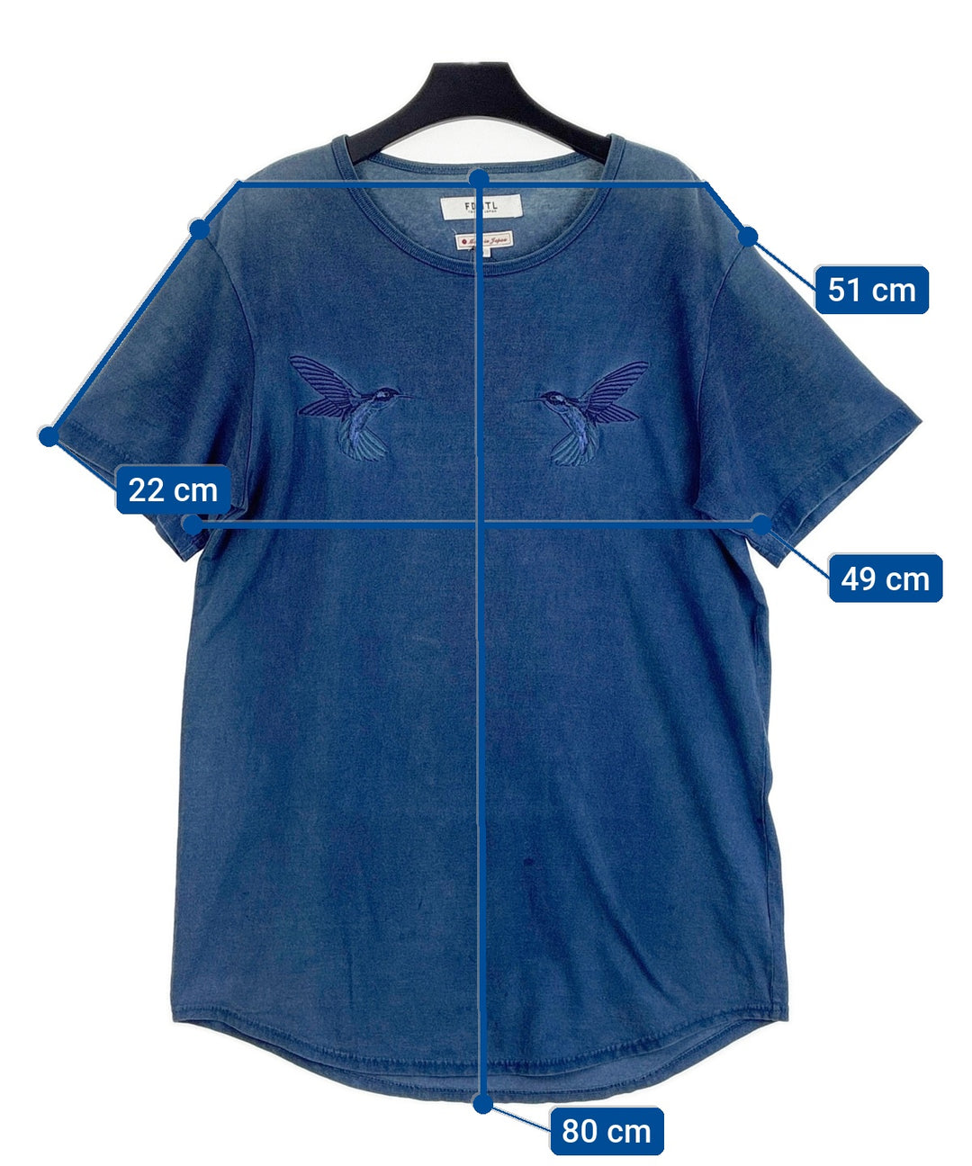 FDMTL เสื้อยืด/เสื้อท็อปส์