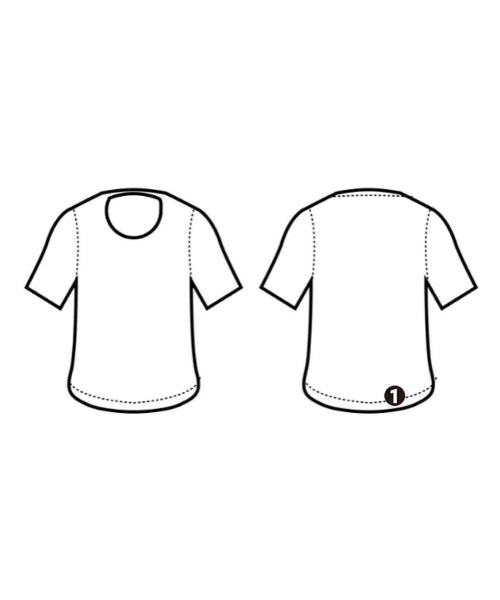 CULLNI เสื้อยืด/เสื้อท็อปส์
