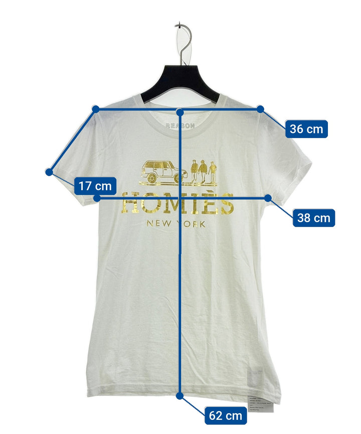 REASON เสื้อยืด/เสื้อท็อปส์