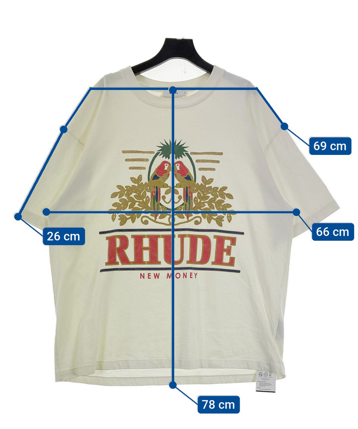 RHUDE เสื้อยืด/เสื้อท็อปส์