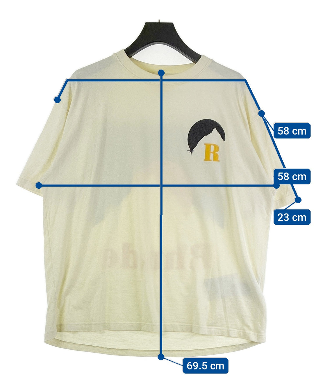 RHUDE เสื้อยืด/เสื้อท็อปส์