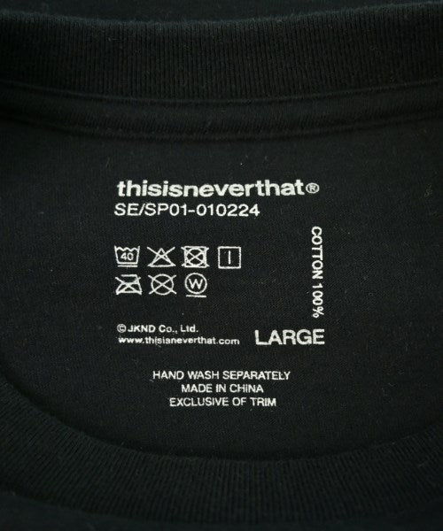 thisisneverthat เสื้อยืด/เสื้อท็อปส์