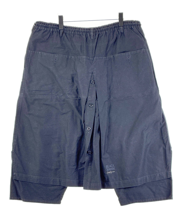 BLACK scandal yohji yamamoto กางเกง 5 ส่วน