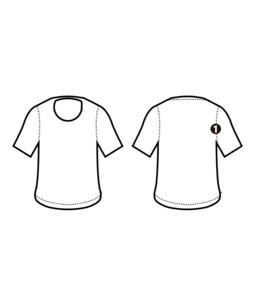 SEWING BOUNDARIES เสื้อยืด/เสื้อท็อปส์